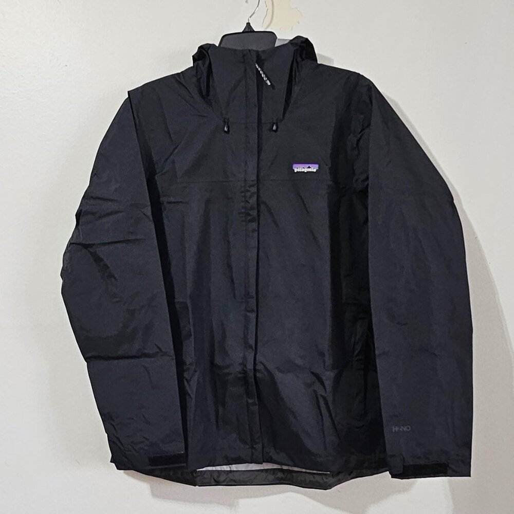 Patagonia Women's Torrentshell 3L Rain Jacket - Black - Size L - 85246 - Picture 3 of 9